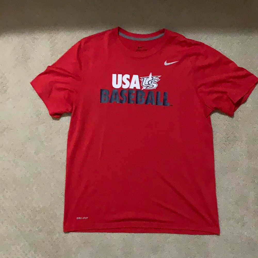 USA baseball Nike shirt